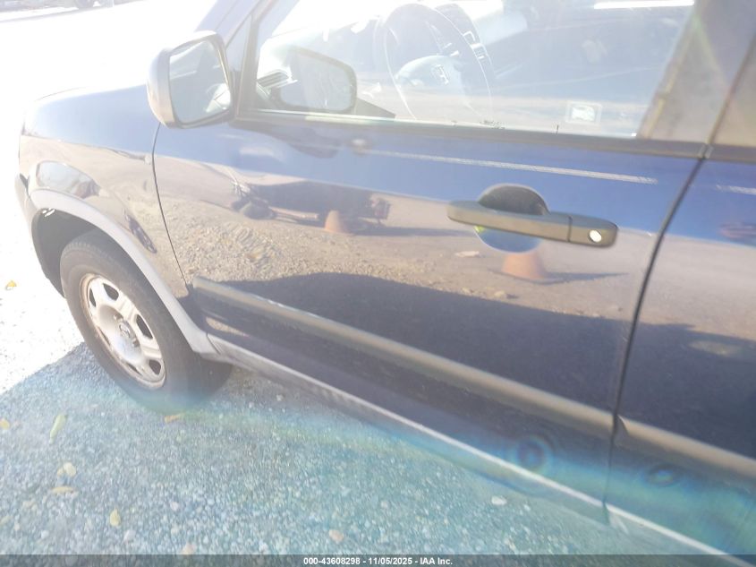 2006 Honda Cr-V Lx VIN: JHLRD68586C007187 Lot: 43608298