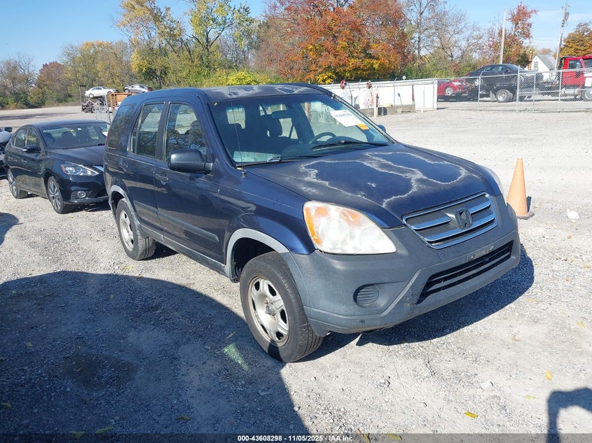 JHLRD68586C007187 2006 Honda Cr-V Lx auction photo 1