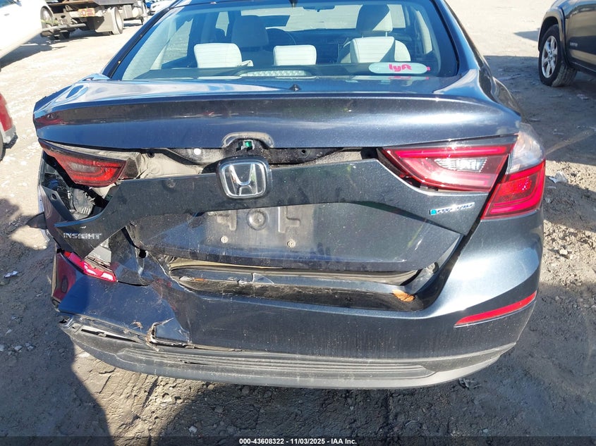2019 HONDA INSIGHT EX - 19XZE4F59KE029011