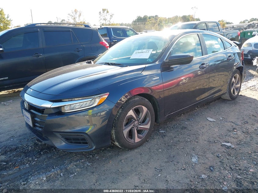 2019 HONDA INSIGHT EX - 19XZE4F59KE029011
