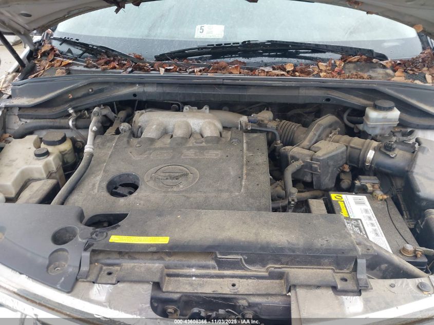 2006 Nissan Murano S VIN: JN8AZ08W16W548537 Lot: 43608366