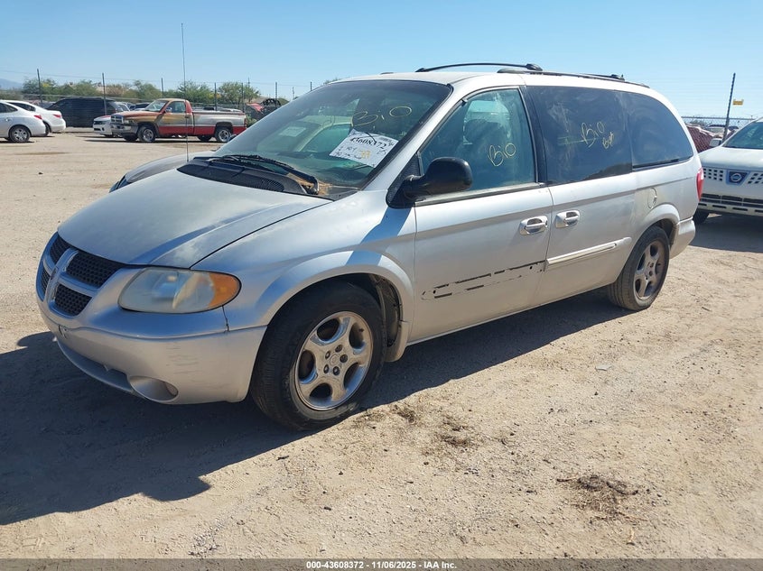 2B8GP54L62R649463 2002 DODGE CARAVAN photo no. 2