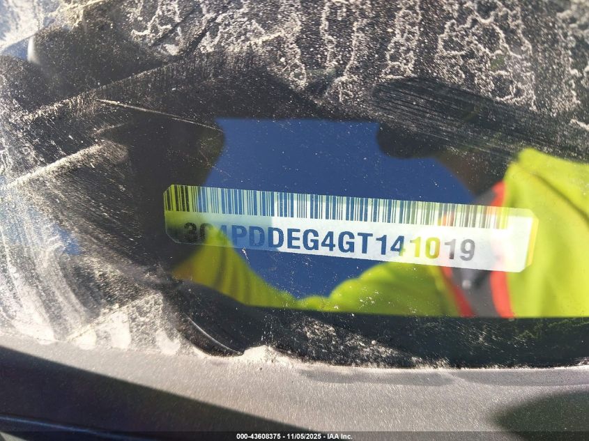 2016 Dodge Journey R/T VIN: 3C4PDDEG4GT141019 Lot: 43608375