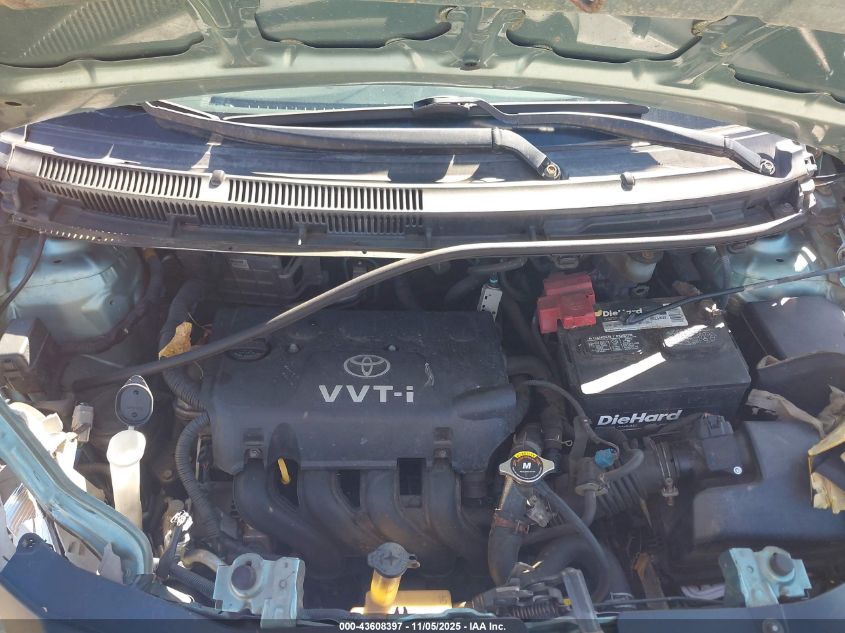 2008 Toyota Yaris VIN: JTDBT923481289370 Lot: 43608397