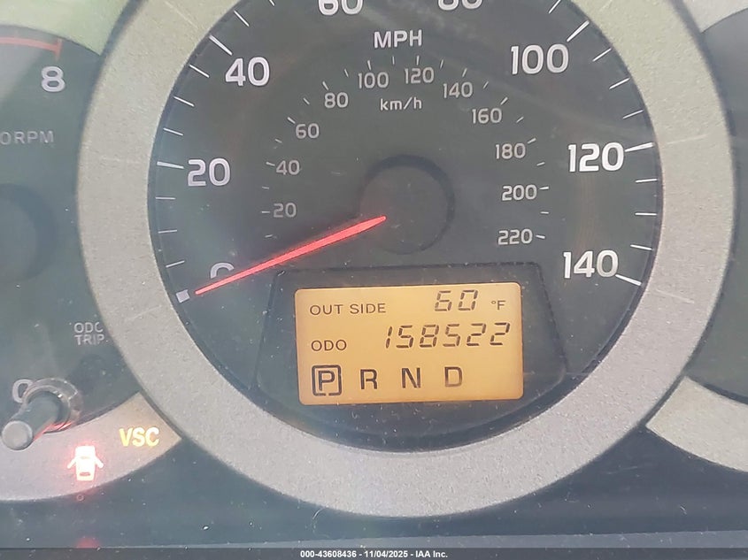 2008 Toyota Rav4 Limited VIN: JTMBD31V685176168 Lot: 43608436