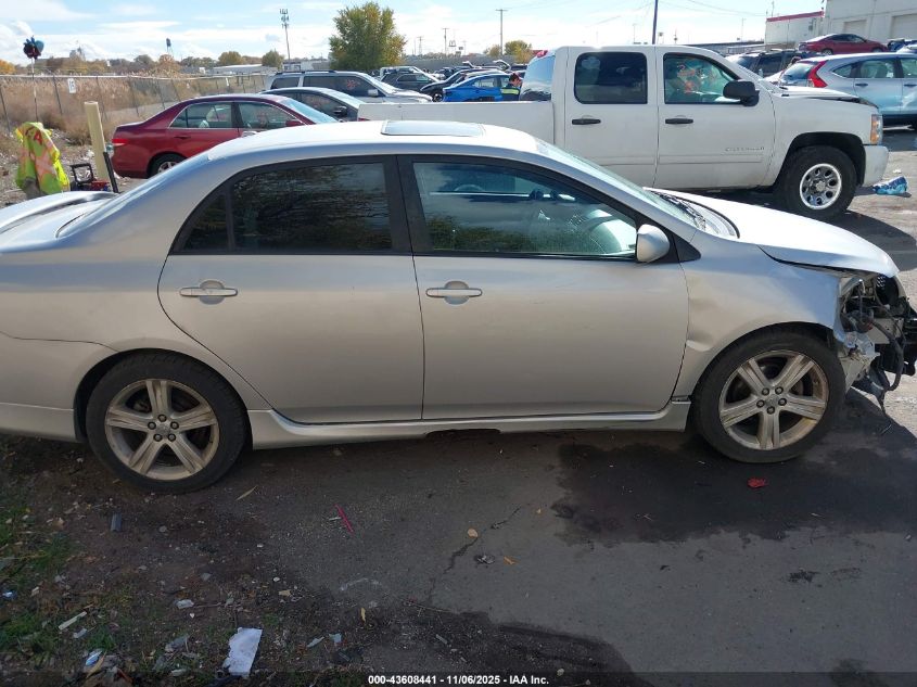 2009 Toyota Corolla Xrs VIN: 1NXBE40E99Z087461 Lot: 43608441