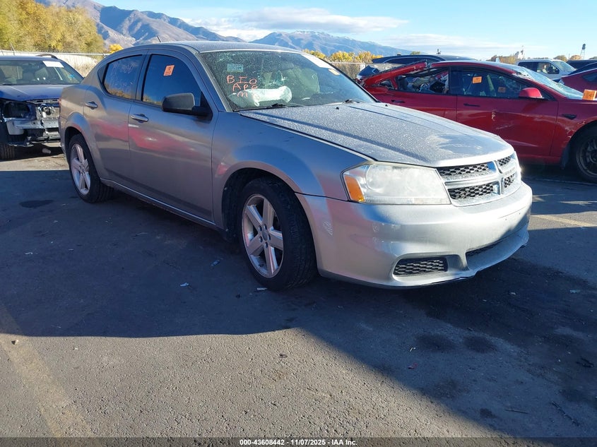2013 DODGE AVENGER SE - 1C3CDZAB5DN605019