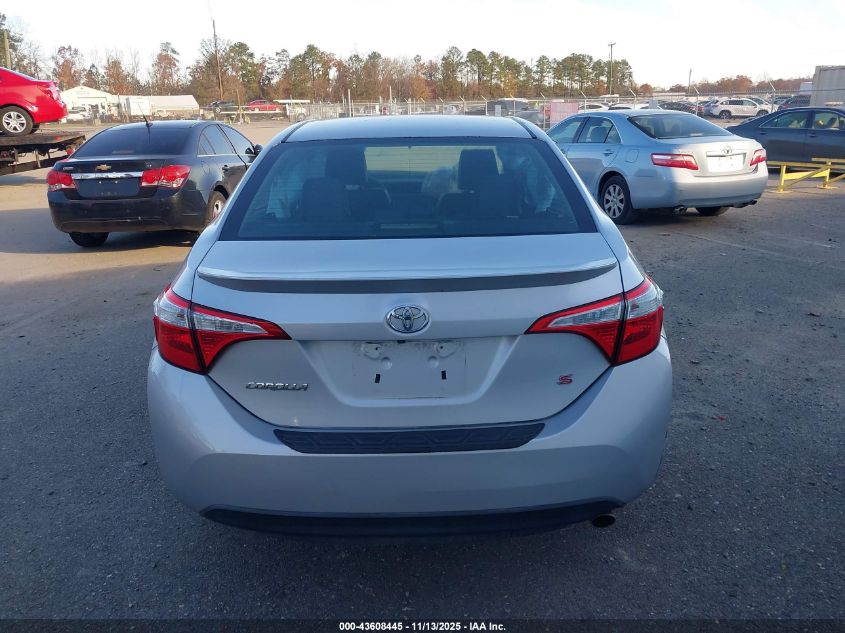 2016 Toyota Corolla S Plus VIN: 5YFBURHE6GP389213 Lot: 43608445
