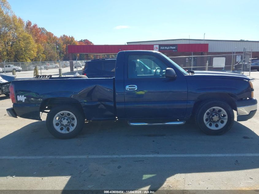 2006 Chevrolet Silverado 1500 Work Truck VIN: 3GCEC14X16G269509 Lot: 43608454