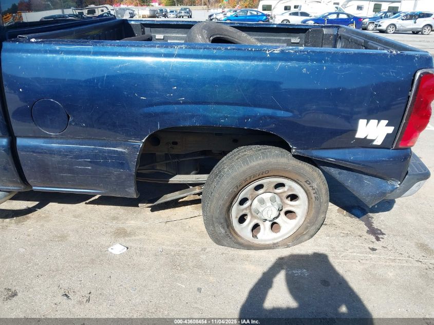 2006 Chevrolet Silverado 1500 Work Truck VIN: 3GCEC14X16G269509 Lot: 43608454