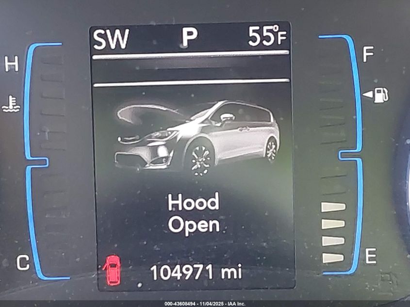 2017 Chrysler Pacifica Touring-L VIN: 2C4RC1BG6HR804576 Lot: 43608494