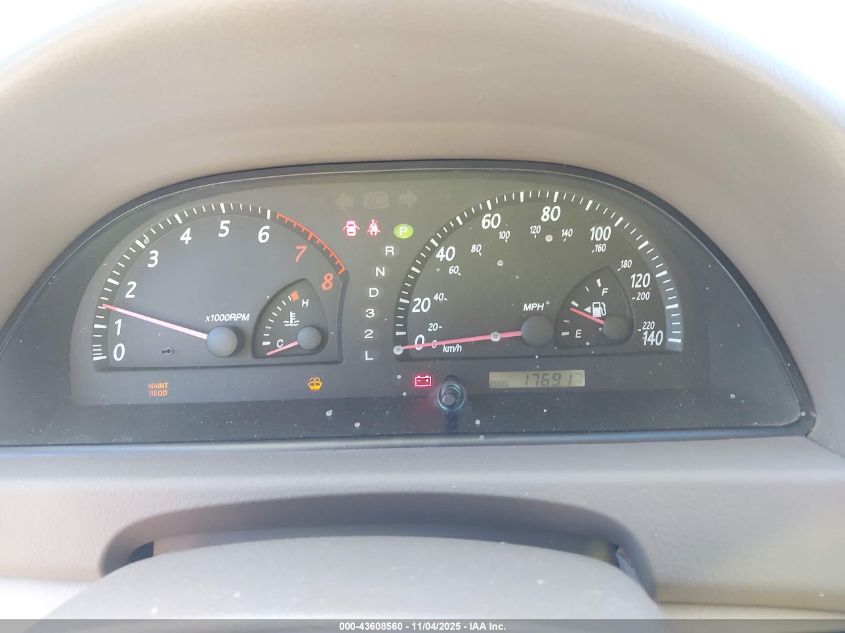 2004 Toyota Camry Xle V6 VIN: 4T1BF32K64U075335 Lot: 43608560