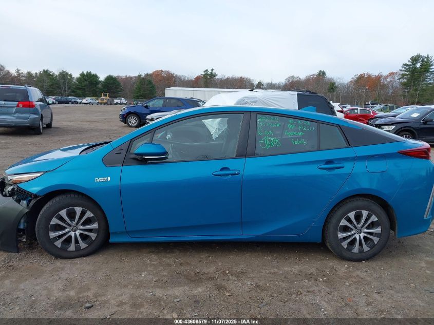 2021 TOYOTA PRIUS PRIME LE - JTDKAMFP5M3180064