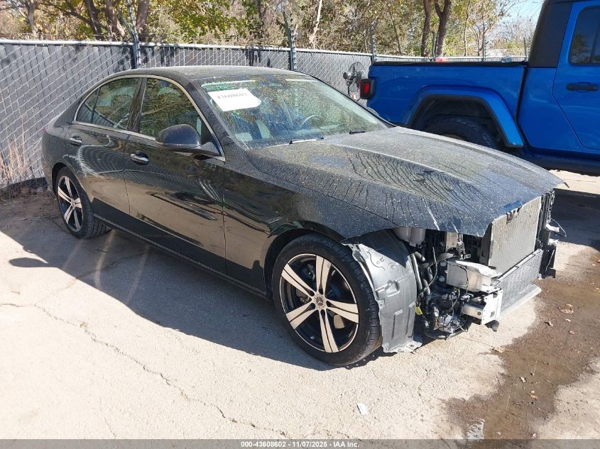 2025 MERCEDES-BENZ C 300 - W1KAF4HB1SR247791