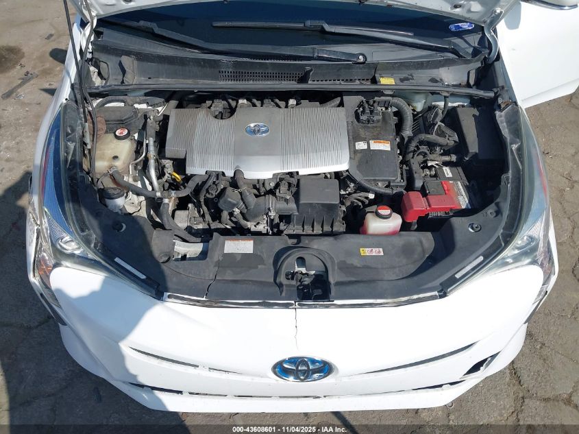 2016 Toyota Prius Two VIN: JTDKBRFU6G3016987 Lot: 43608601