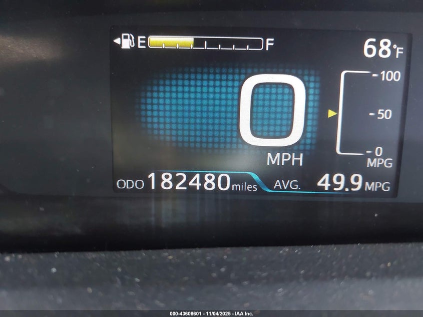 2016 Toyota Prius Two VIN: JTDKBRFU6G3016987 Lot: 43608601