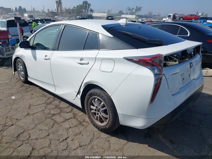 JTDKBRFU6G3016987 2016 TOYOTA PRIUS photo no. 3