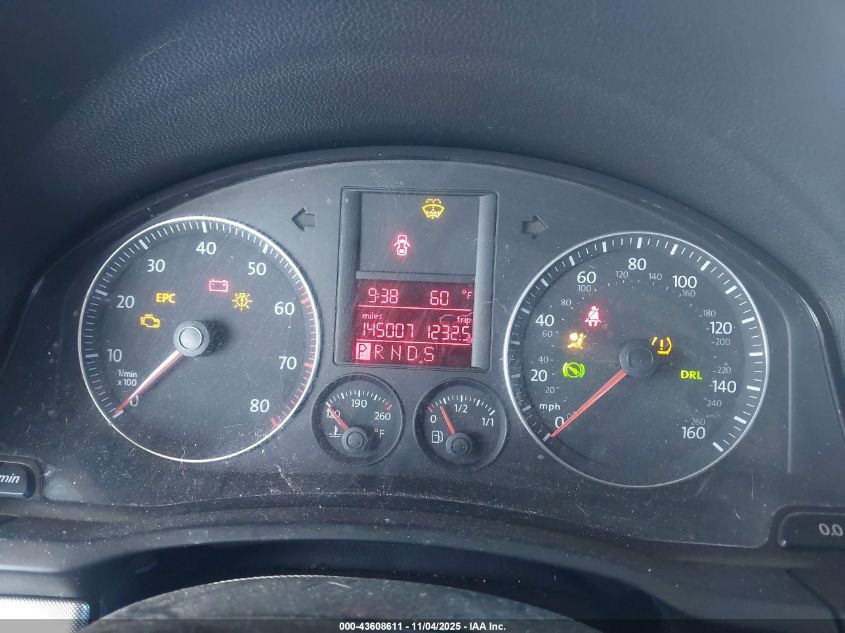 2007 Volkswagen Jetta Wolfsburg Edition VIN: 3VWEG71KX7M122802 Lot: 43608611