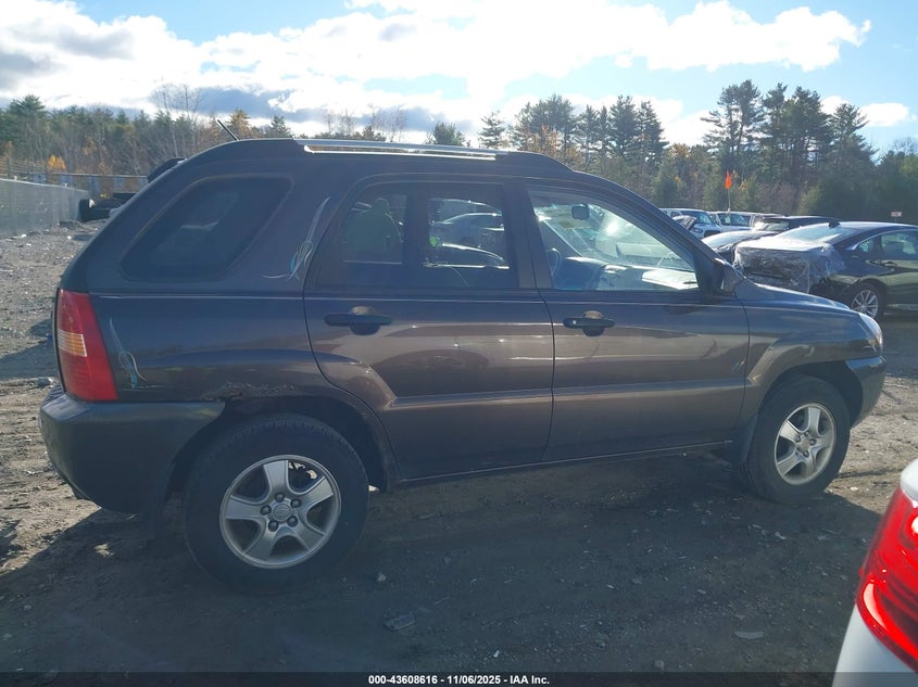 2007 Kia Sportage Lx VIN: KNDJF724677323076 Lot: 43608616