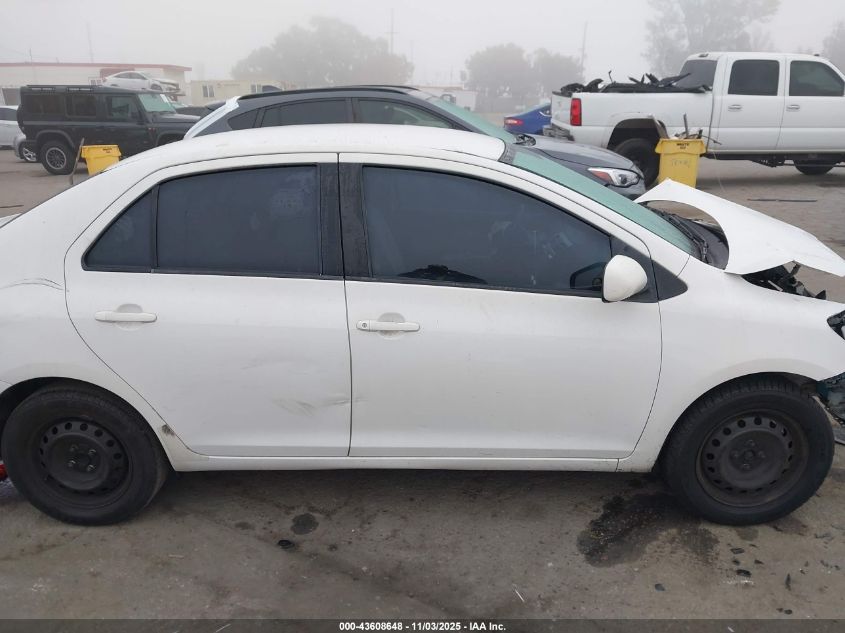 2007 Toyota Yaris VIN: JTDBT903871110488 Lot: 43608648