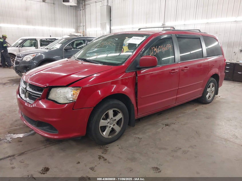 2013 DODGE GRAND CARAVAN SXT 2C4RDGCG0DR550064