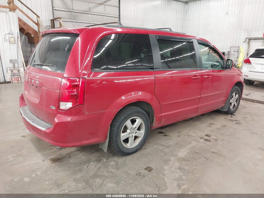 2013 DODGE GRAND CARAVAN SXT 2C4RDGCG0DR550064