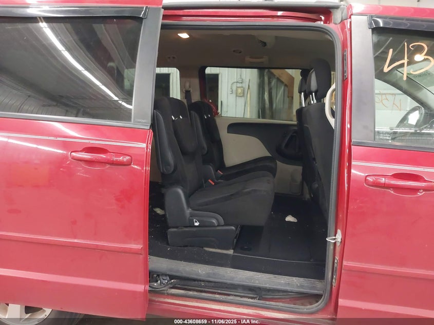 2013 DODGE GRAND CARAVAN SXT 2C4RDGCG0DR550064