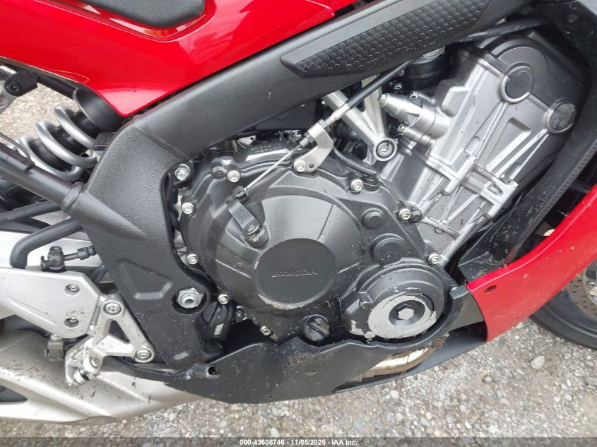 2015 Honda Cbr650 F VIN: MLHRC7402F5100644 Lot: 43608746