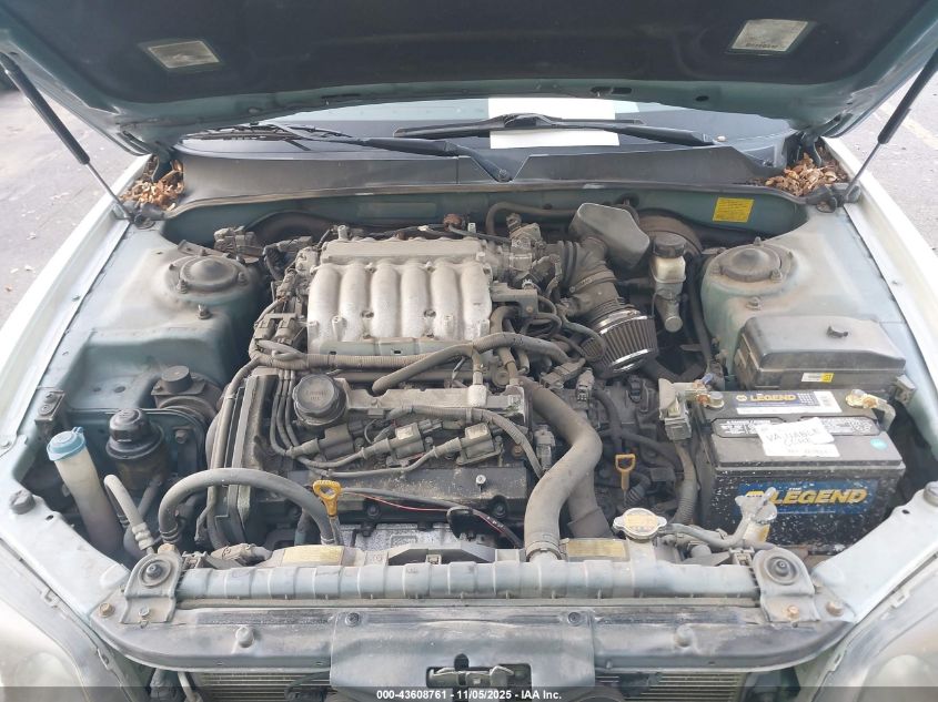 2002 Hyundai Xg350 L VIN: KMHFU45E42A231664 Lot: 43608761