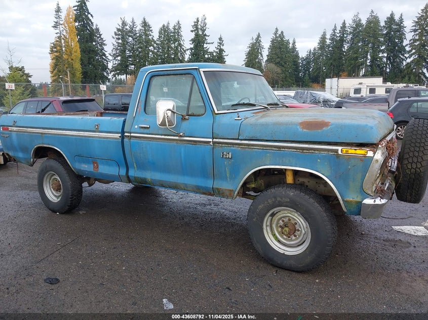 F26YRA25622 1976 FORD F250 photo no. 13