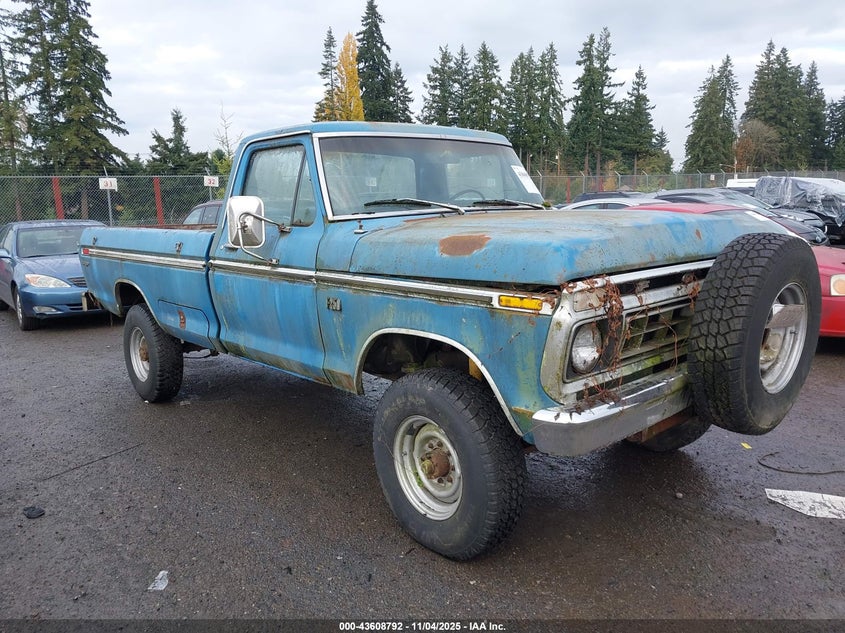 F26YRA25622 1976 FORD F250 photo no. 2