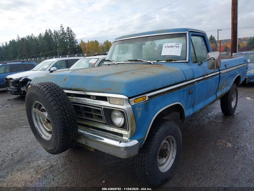F26YRA25622 1976 FORD F250 photo no. 2