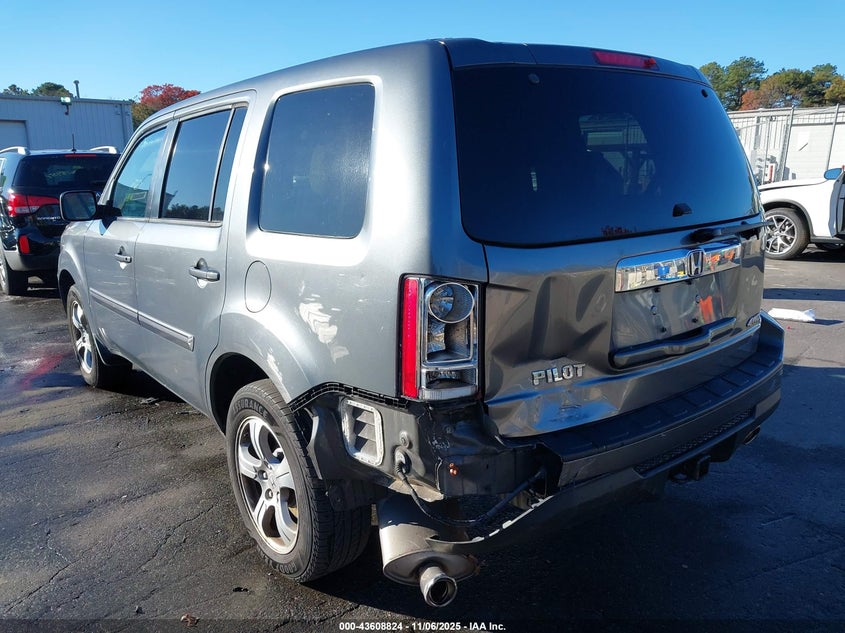 2013 HONDA PILOT EX 5FNYF4H47DB046500