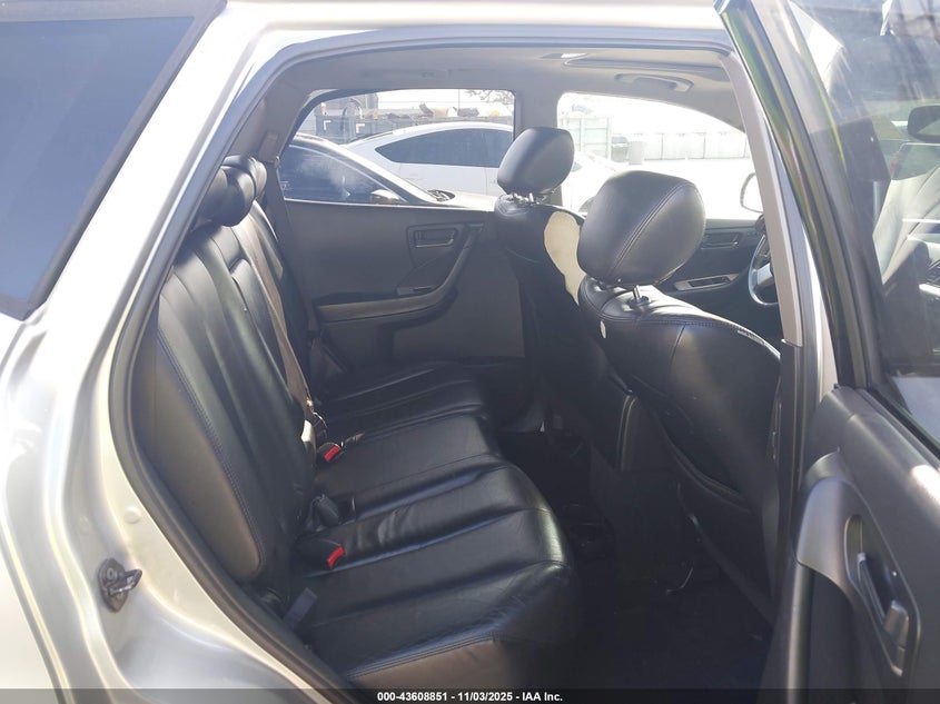 2005 Nissan Murano Sl VIN: JN8AZ08W25W444380 Lot: 43608851