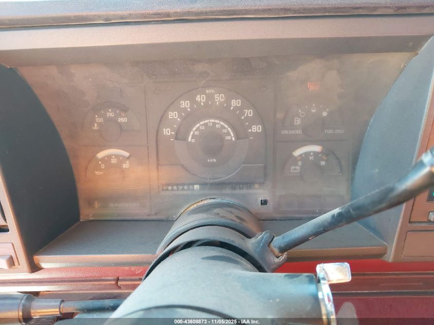 1990 Chevrolet Gmt-400 C2500 VIN: 2GCFC29KXL1241526 Lot: 43608873