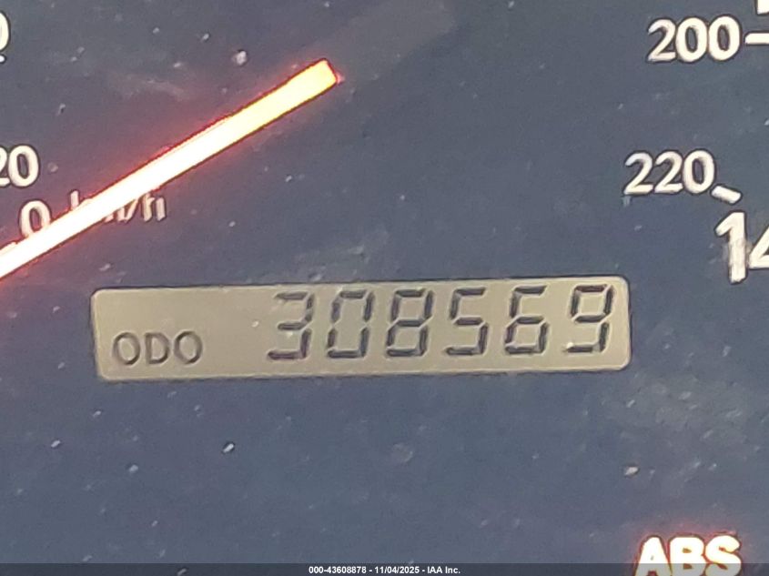 2000 Lexus Es 300 VIN: JT8BF28G0Y5101458 Lot: 43608878