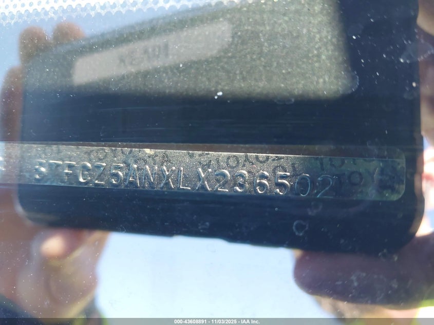 2020 TOYOTA TACOMA TRD OFF-ROAD 5TFCZ5ANXLX236502