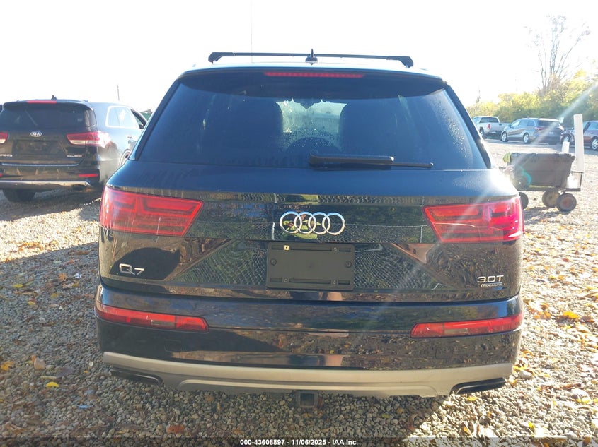 2017 Audi Q7 3.0T Premium VIN: WA1LAAF72HD005350 Lot: 43608897