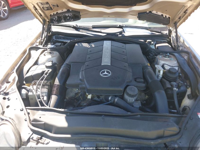 2003 Mercedes-Benz Sl 500 VIN: WDBSK75F43F020020 Lot: 43608915