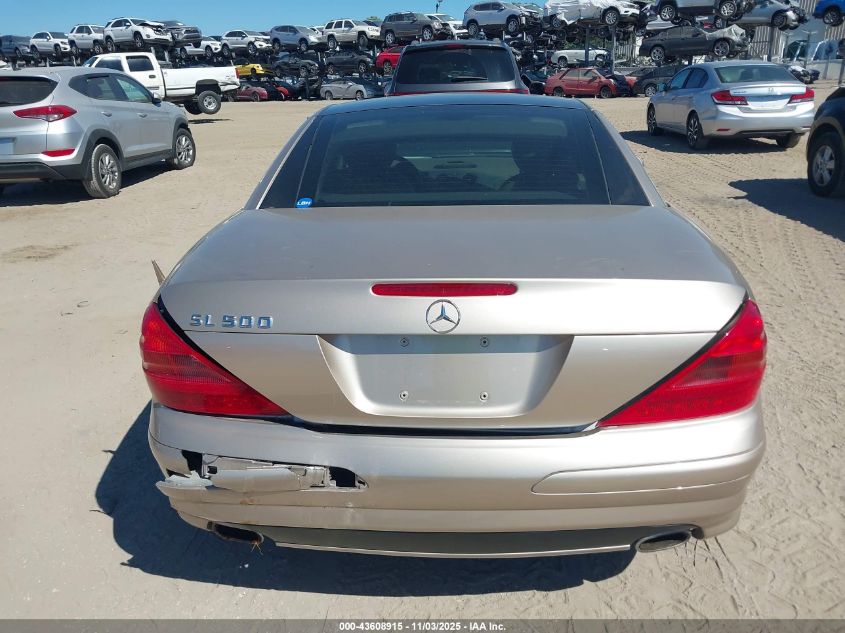 2003 Mercedes-Benz Sl 500 VIN: WDBSK75F43F020020 Lot: 43608915