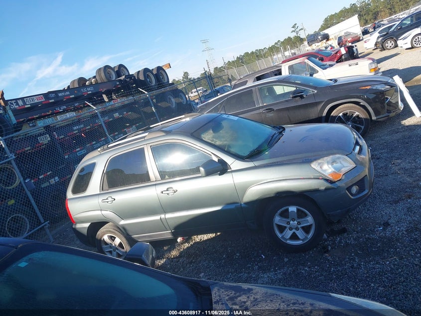 2009 Kia Sportage Ex V6 VIN: KNDJF723X97584821 Lot: 43608917