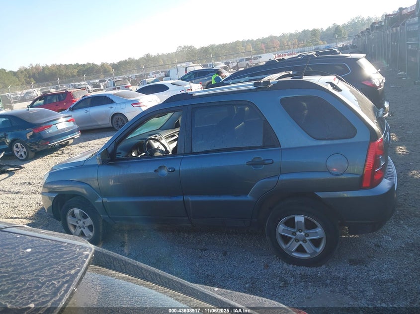 2009 Kia Sportage Ex V6 VIN: KNDJF723X97584821 Lot: 43608917