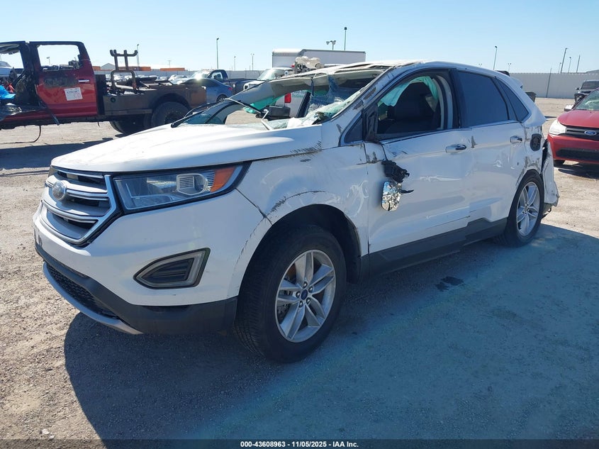 Vin: 2fmpk3j96hbc32261, lot: 44104065, ford edge sel 20172