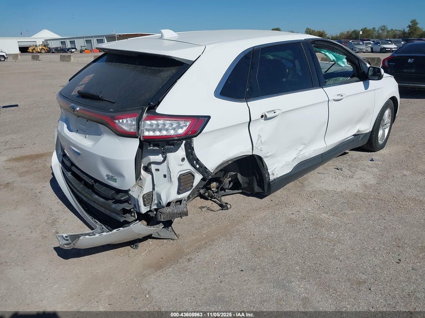 Vin: 2fmpk3j96hbc32261, lot: 44104065, ford edge sel 20174