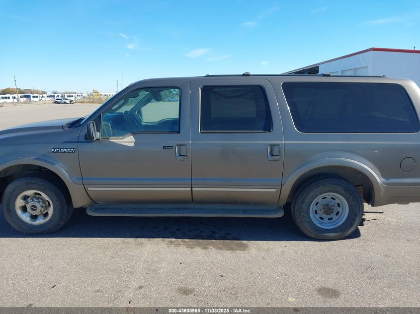 2004 Ford Excursion Limited VIN: 1FMNU42S44EB57700 Lot: 43608965
