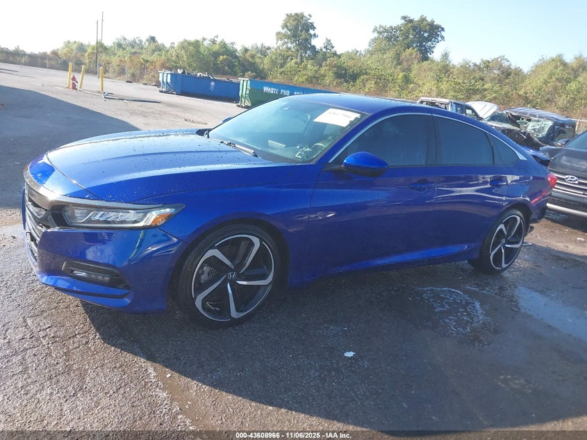 2019 HONDA ACCORD SPORT - 1HGCV1F38KA030142