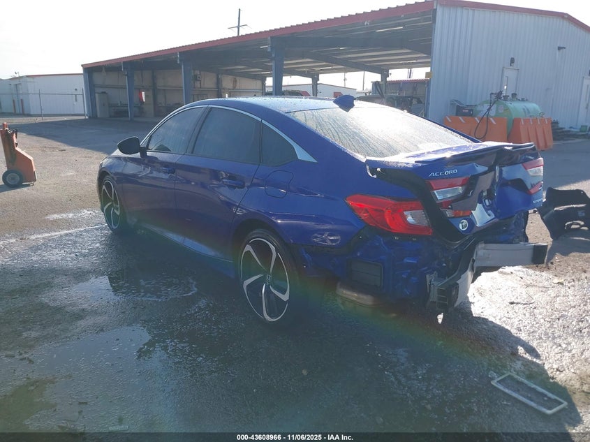 2019 HONDA ACCORD SPORT - 1HGCV1F38KA030142