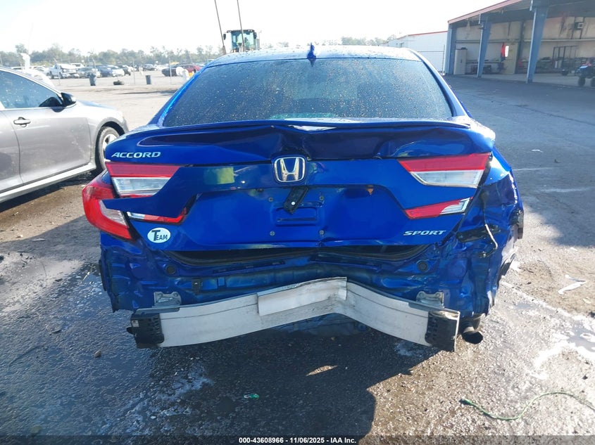 2019 HONDA ACCORD SPORT - 1HGCV1F38KA030142