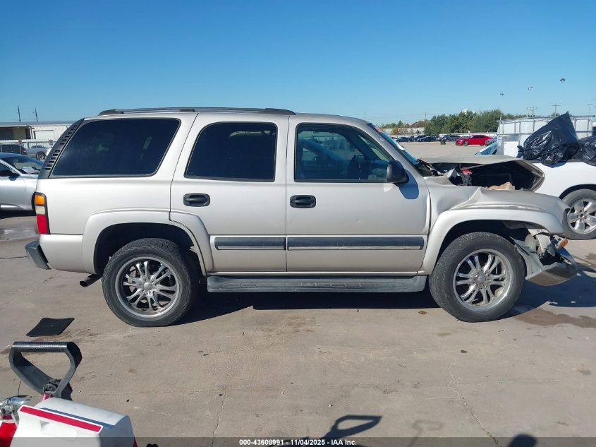 2004 Chevrolet Tahoe Ls VIN: 1GNEC13Z84R133773 Lot: 43608991