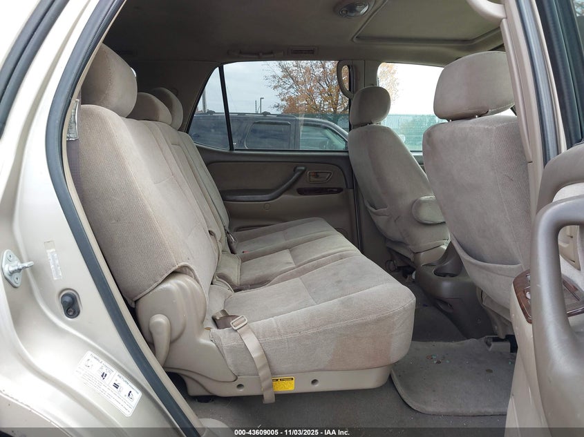 2003 Toyota Sequoia Sr5 V8 VIN: 5TDBT44A33S161812 Lot: 43609005